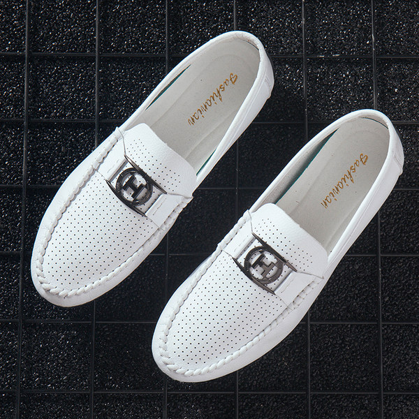 รองเท้าโลฟเฟอร์ชาย รองเท้าผู้ชาย รองเท้าแฟชั่นชาย รองเท้าหนังผู้ชาย Men Loafer Slip-On Shoes