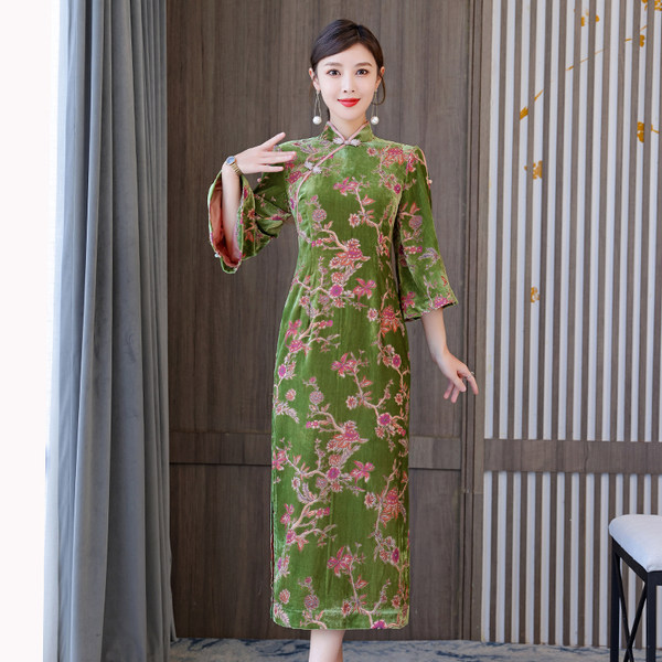 เดรสวัยผู้ใหญ่40-60ปี เดรสคุณแม่ ชุดเดรสทำงานวัยผู้ใหญ่ แบรนด์ MAMA DRESS