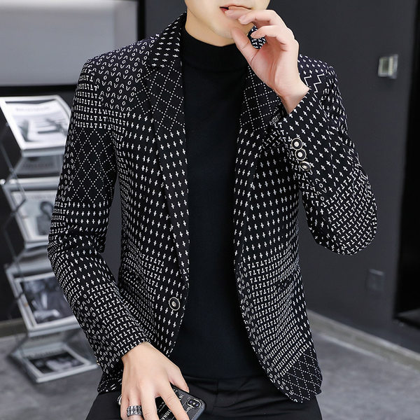 สูท Blazers ผู้ชาย เสื้อคลุมสไตล์สูท สำหรับผู้ชาย
