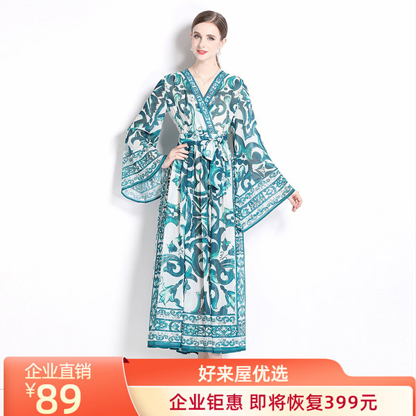 ชุดเดรสยาวสวยๆ ชุดเดรสยาวใส่สบาย ใส่ทำงาน