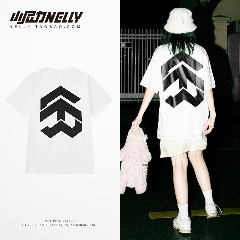 เสื้อยืดคอกลม ผู้ชาย เสื้อยืดผู้ชายเกาหลี เสื้อยืดเกาหลี แบรนด์ NELLY