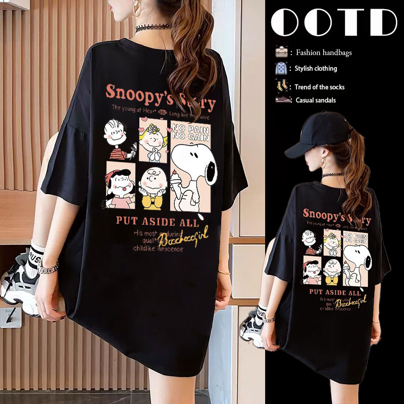 เสื้อยืดคนอ้วนแบบโอเวอร์ไซส์แบบ ulzzang fashion สนใจทักแชท