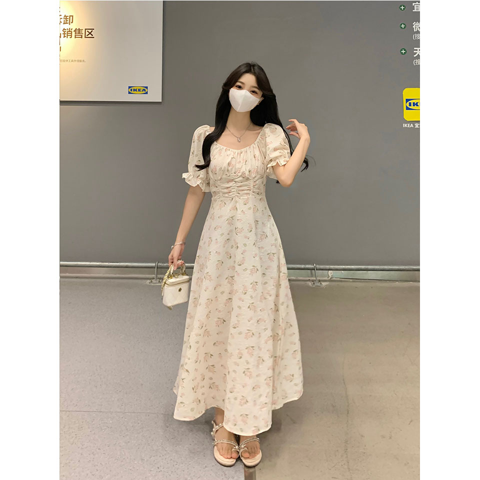 เดรสแขนสั้น มีไซส์ L-4XLอก 38-47 นิ้ว ใส่ได้ทั้งสาวหุ่นดีน่ารักจนถึงสาวอวบพลัสไซส์ จัดส่งฟรี! ทักแชทสั่งซื้อ