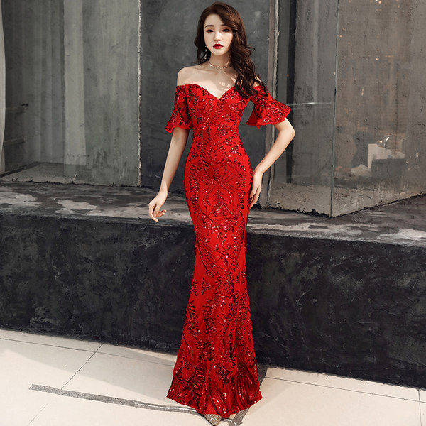 ชุดราตรี ชุดราตรีสวยหรู แบบ ทันสมัย Evening dress