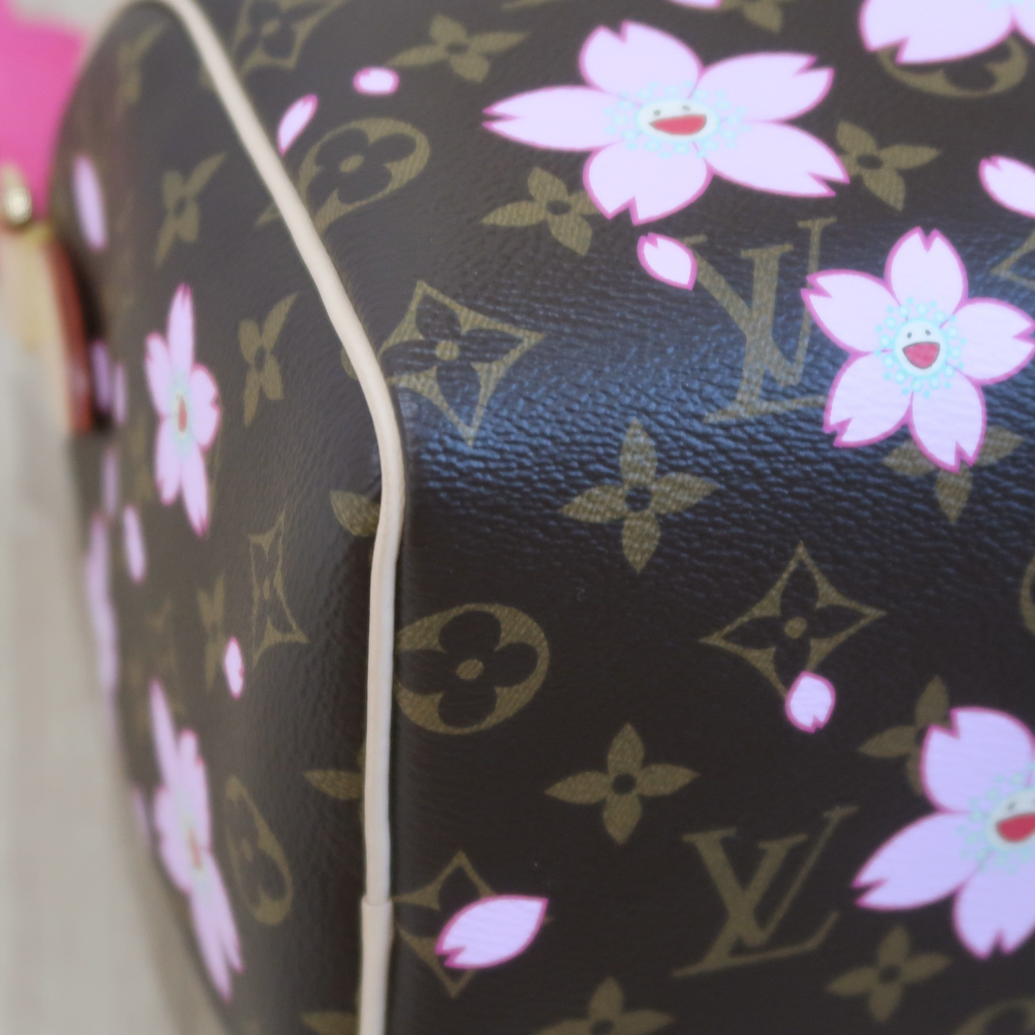 LV X Murakami Monogram Cherry Blossom Speedy 25 Bandouliere (พารากอน 2 เดือน)