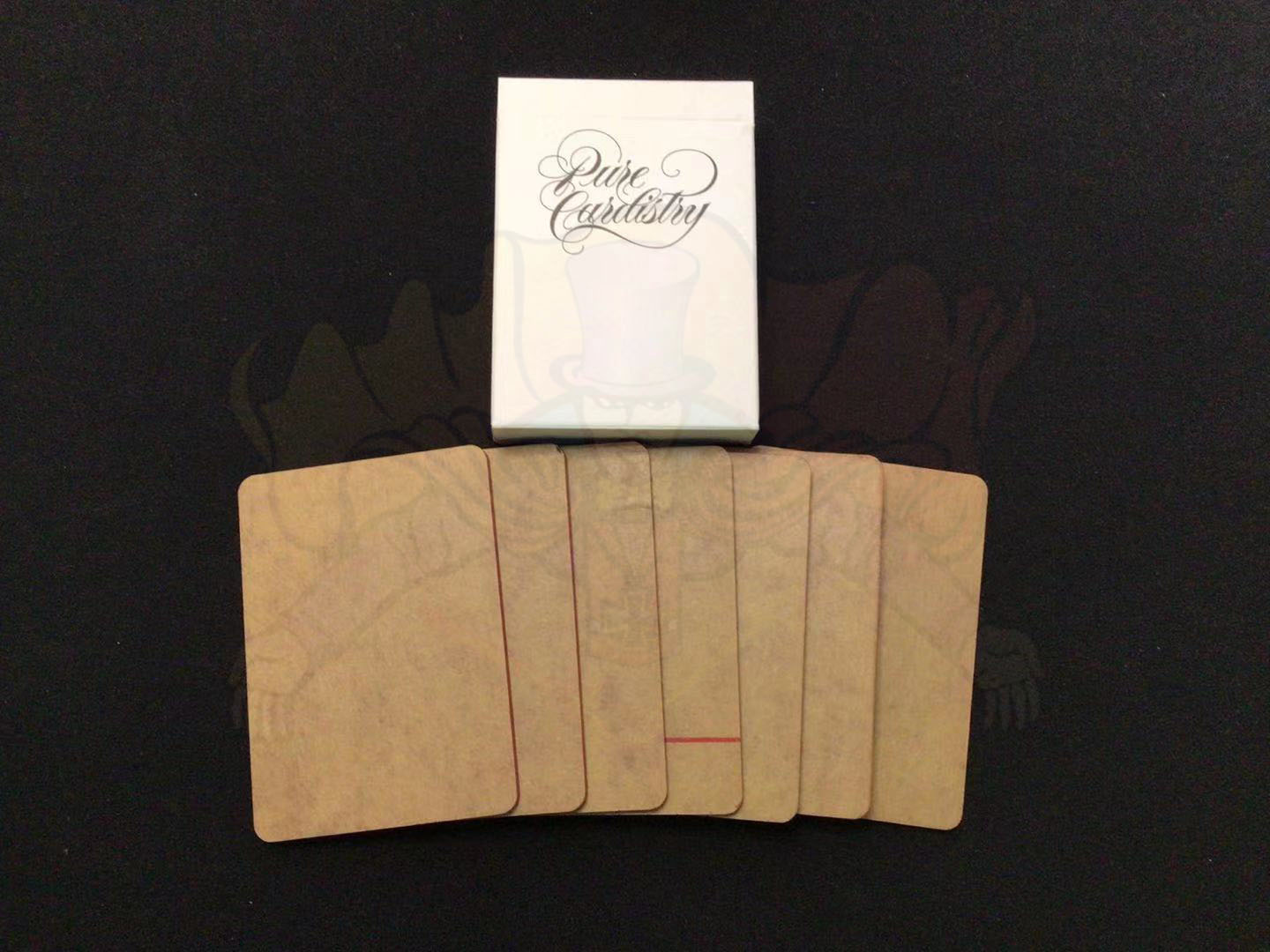 อุปกรณ์เสริมมายากล แผ่นพลาสติก ฝึกตัดไพ่ Trainer Deck (Pure Cardistry) By TCC