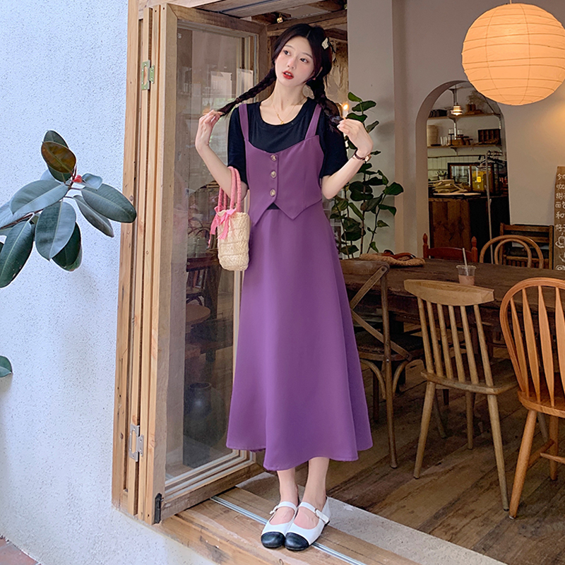 เดรสวัยรุ่น-เดรสคนอ้วนวัยรุ่น L-4XL(อก38-46 นิ้ว)