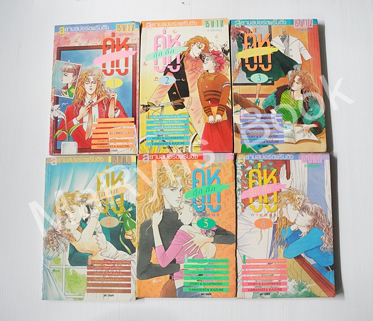 คู่หูกุ๊กกิ๊ก ภาค1+ภาค 2 รวม 6 เล่มจบ / YAMASHITA KAZUMI