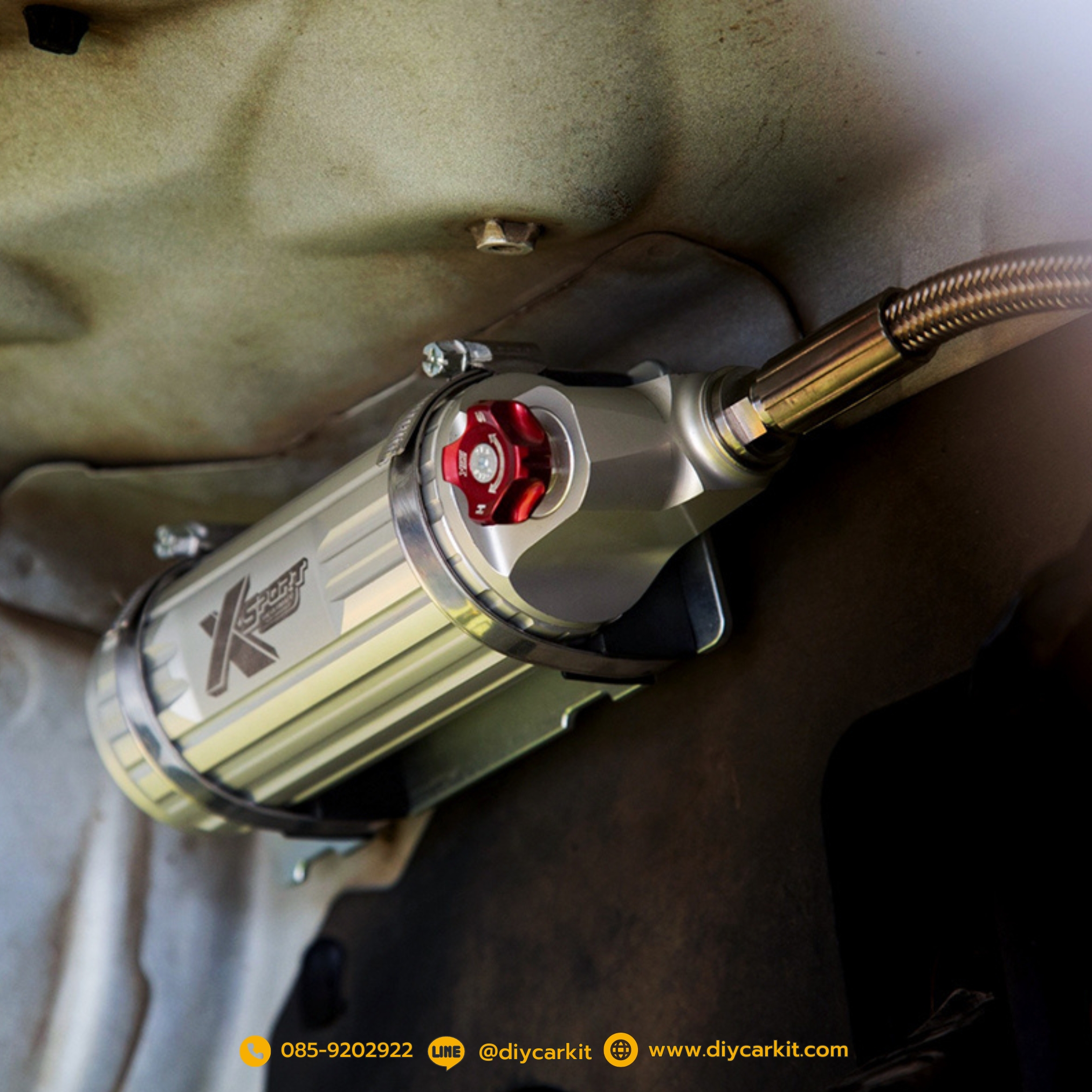 โช้คอัพ YSS รุ่น X-SPORT MONOTUBE SUBTANK PAJERO SPORT ปี 08-14