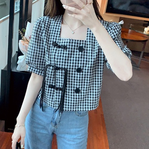 เสื้อเชิ้ตแขนยาววัยรุ่น ลายสวยๆ แบรนด์ YIL AN