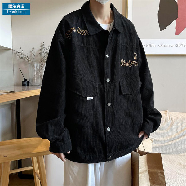 เสื้อแจ็คเก็ตเบสบอล เสื้อคลุม เสื้อแขนยาวสไตล์เกาหลี