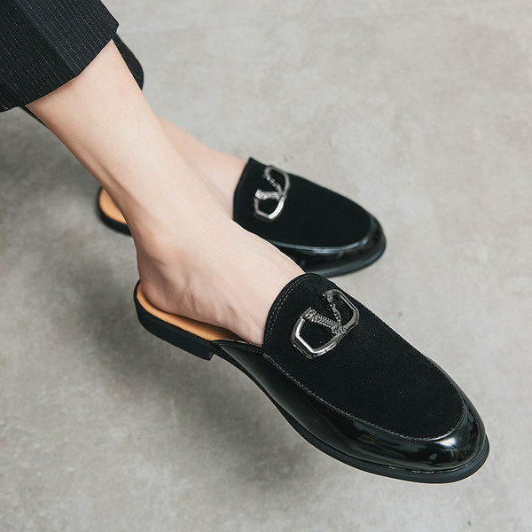 รองเท้าหนังผู้ชาย มีไซส์39-44 รองเท้าโลฟเฟอร์ชาย Slip-On Shoes