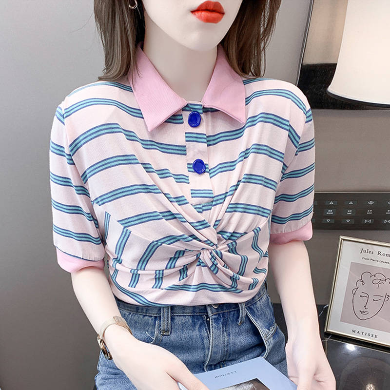 เสื้อยืดวัยรุ่นน่ารักๆ เสื้อวัยรุ่นแขนสั้น เสื้อผ้าวัยรุ่นเกาหลี แบรนด์ Wiyike