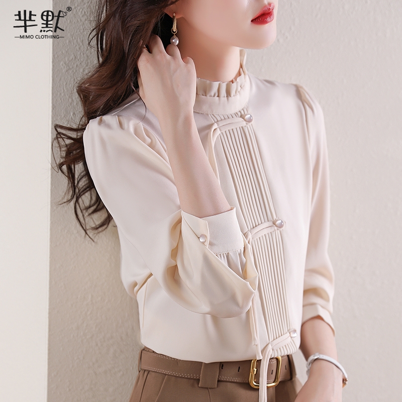 เสื้อลูกไม้ เสื้อเชิ้ตแขนยาว