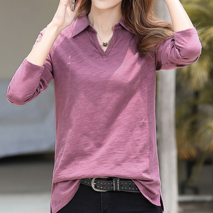 เสื้อยืดแขนยาวแฟชั่น เสื้อยืด T-shirt แขนยาว