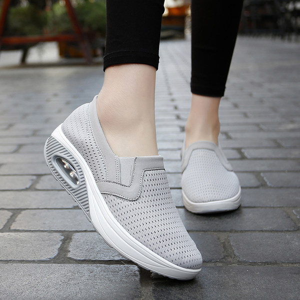 รองเท้าผ้าใบ รองเท้าลำลอง รองเท้าผ้าใบลำลอง รองเท้าแฟชั่นแบบสวม Slipper Shop