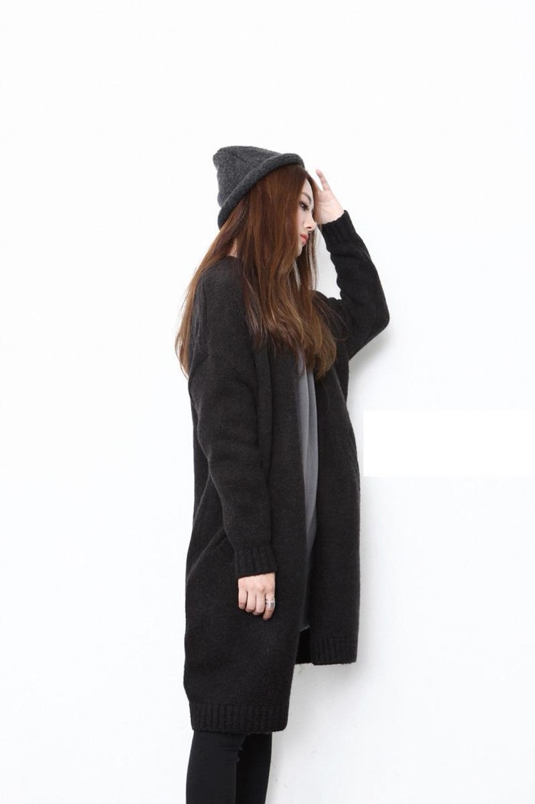 เสื้อคลุมกันหนาว ยาว 37 นิ้ว ไหมพรม เรียบๆ เกาหลีสุดๆ ใครชอบแนวเกาหลี จัดเลยนะคะ