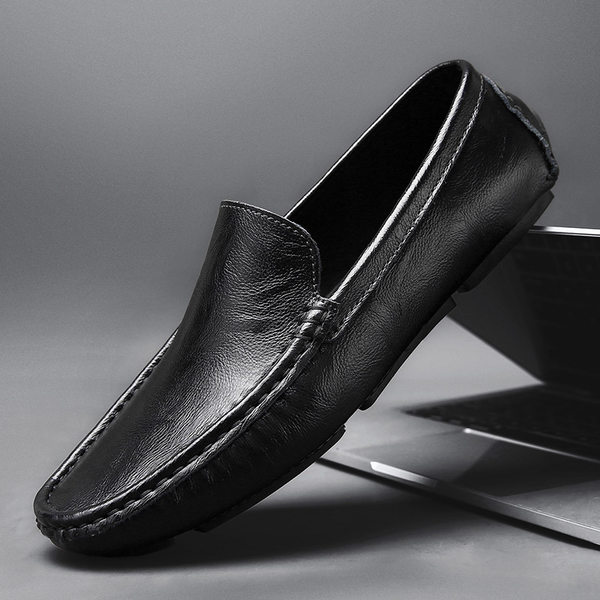 รองเท้าหนังผู้ชาย มีไซส์39-44 รองเท้าโลฟเฟอร์ชาย Slip-On Shoes