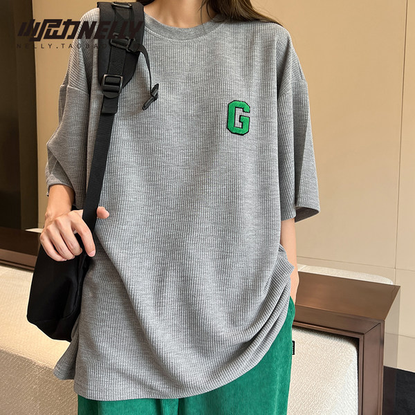 เสื้อยืดคอกลม ผู้ชาย เสื้อยืดผู้ชายเกาหลี เสื้อยืดเกาหลี แบรนด์ NELLY