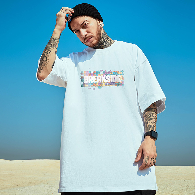 เสื้อยืดผู้ชายอ้วน S-5XL(อกเสื้อ39-51นิ้ว)
