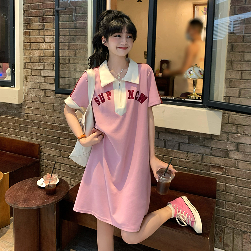 เดรสวัยรุ่น-เดรสคนอ้วนวัยรุ่น L-4XL(อก38-46 นิ้ว)