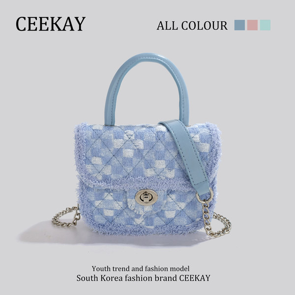 กระเป๋าสะพายข้างเกาหลี กระเป๋าผู้หญิงแบรนด์ CEEKEY