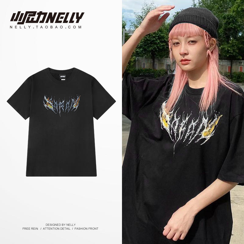 เสื้อยืดคอกลม ผู้ชาย เสื้อยืดผู้ชายเกาหลี เสื้อยืดเกาหลี แบรนด์ NELLY