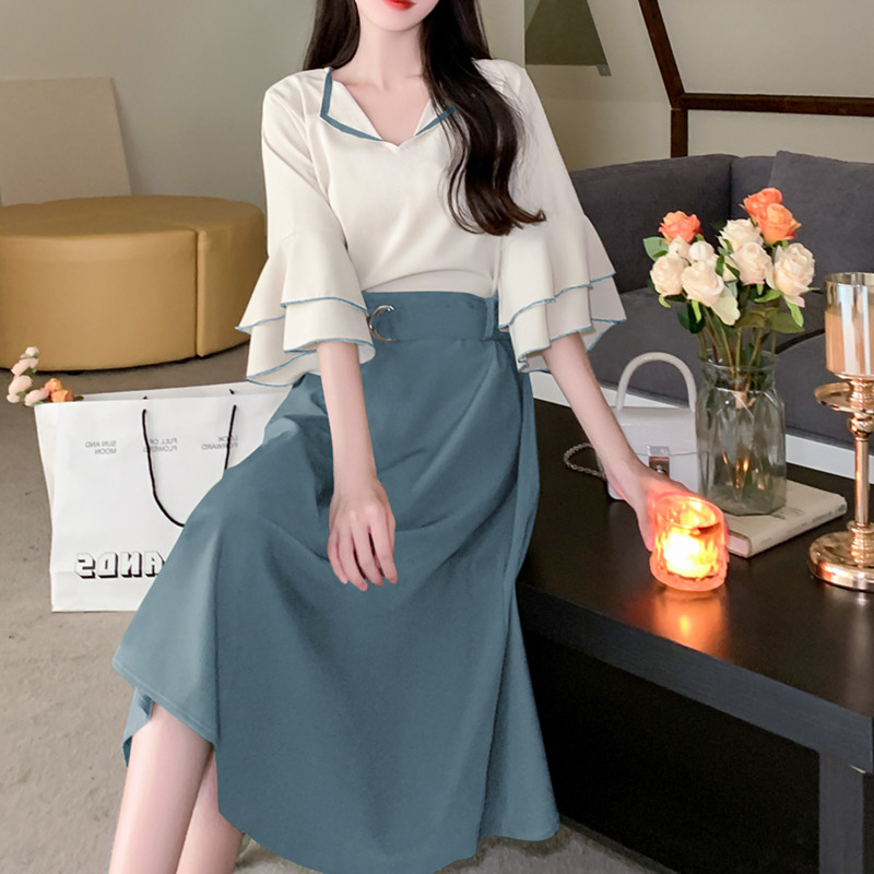 เดรสวัยรุ่น-เดรสคนอ้วนวัยรุ่น L-4XL(อก38-46 นิ้ว)