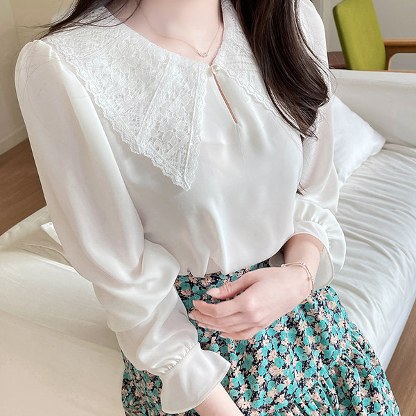 เสื้อชีฟองเกาหลี เสื้อชีฟองสวยๆ