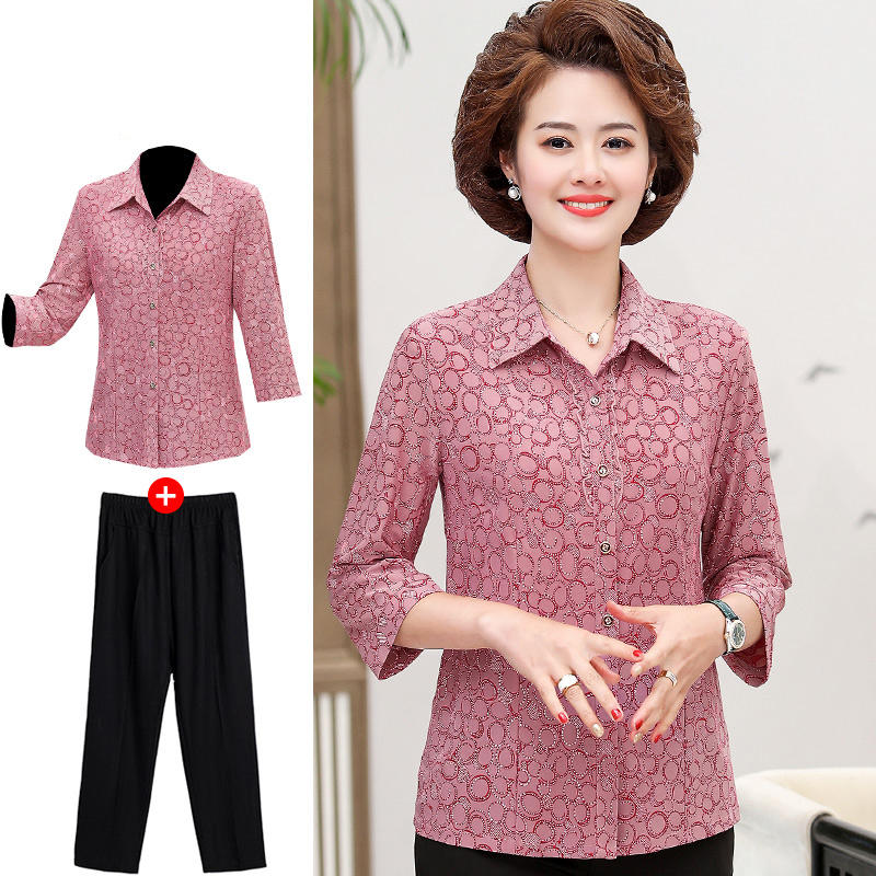 เสื้อคุณยาย เสื้อผู้วัยอายุ60-70ปี เสื้ออาม่า เสื้อผู้สูงอายุ