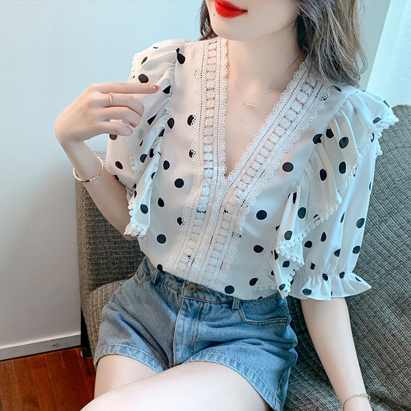 เสื้อชีฟองเกาหลี เสื้อชีฟองสวยๆ