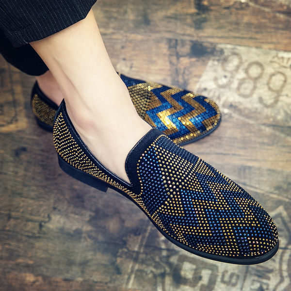 รองเท้าหนังผู้ชาย มีไซส์39-44 รองเท้าโลฟเฟอร์ชาย Slip-On Shoes