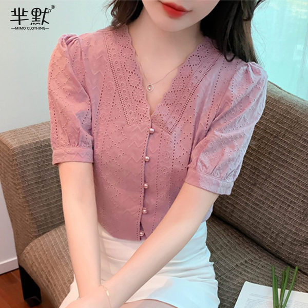 เสื้อชีฟองเกาหลี เสื้อชีฟองสวยๆ