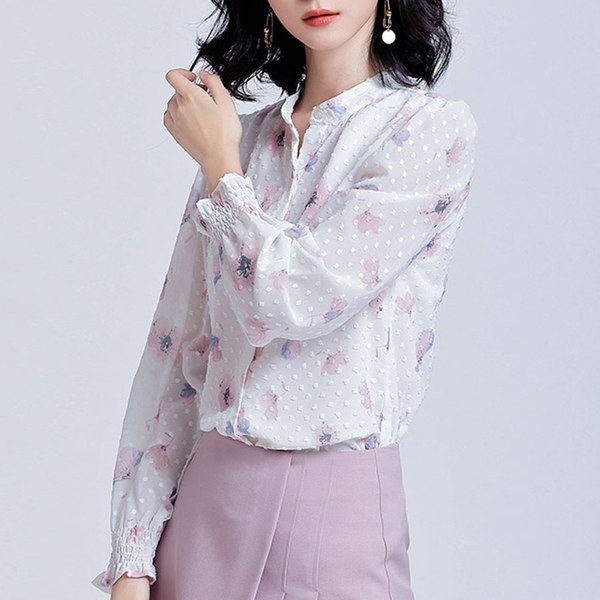 เสื้อชีฟองเกาหลี เสื้อชีฟองสวยๆ