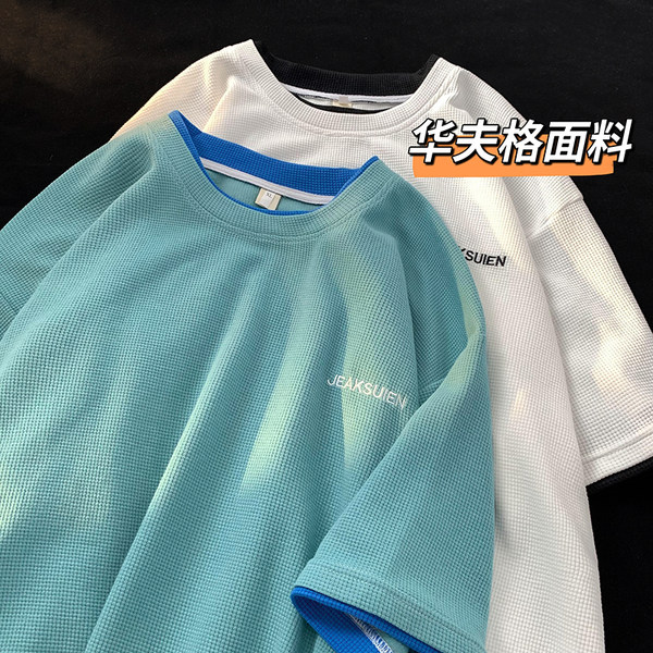 เสื้อยืดผู้ชายอ้วน S-5XL(อกเสื้อ39-51นิ้ว)