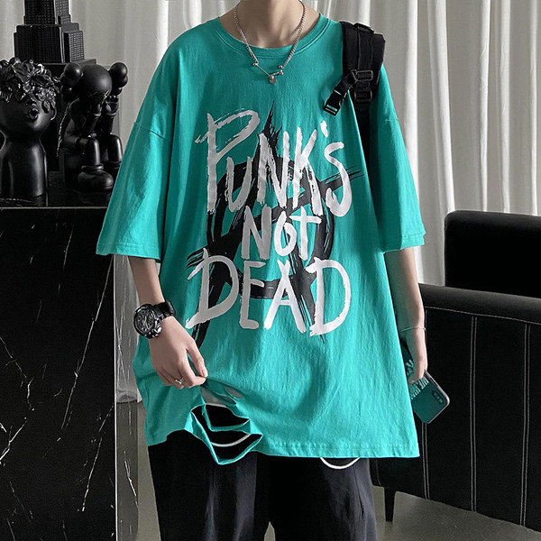 เสื้อยืดผู้ชายอ้วน S-5XL(อกเสื้อ39-51นิ้ว)