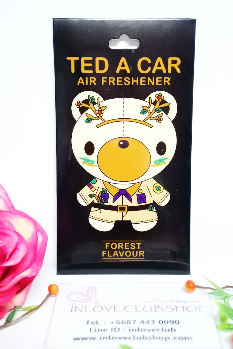 Ted A Car / Air Freshener (Forest)