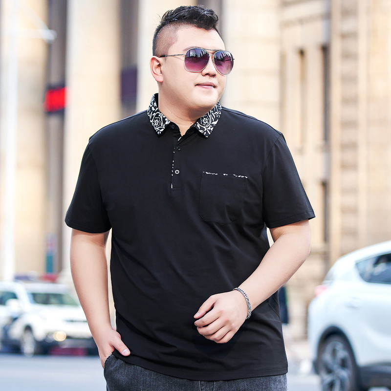 เสื้อยืดผู้ชายอ้วน S-5XL(อกเสื้อ39-51นิ้ว)