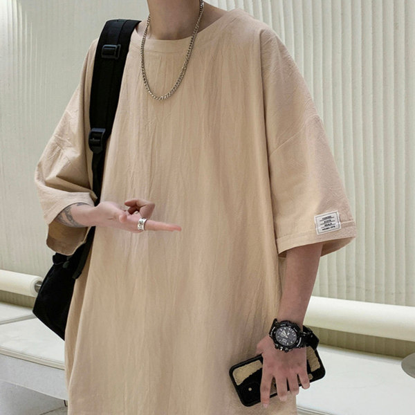 เสื้อยืดผู้ชายอ้วน S-5XL(อกเสื้อ39-51นิ้ว)