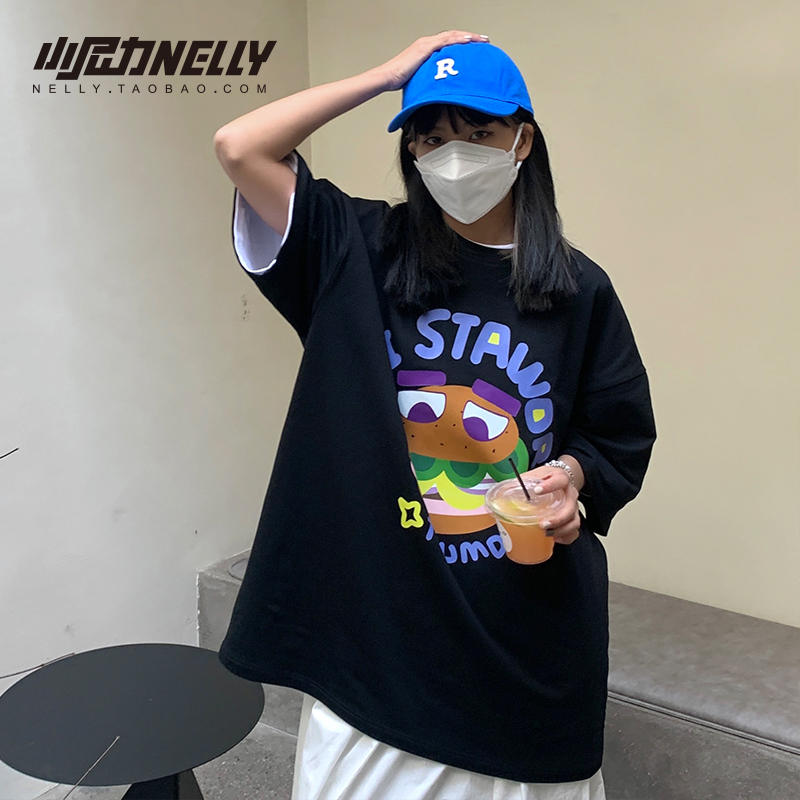 เสื้อยืดคอกลม ผู้ชาย เสื้อยืดผู้ชายเกาหลี เสื้อยืดเกาหลี แบรนด์ NELLY