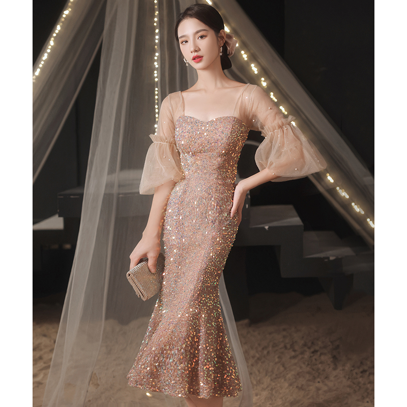 ชุดราตรี ชุดราตรีสวยหรู แบบ ทันสมัย Evening dress