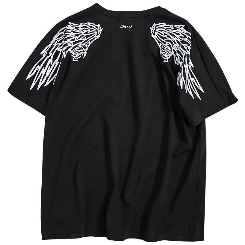 เสื้อยืดผู้ชายอ้วน S-5XL(อกเสื้อ39-51นิ้ว)