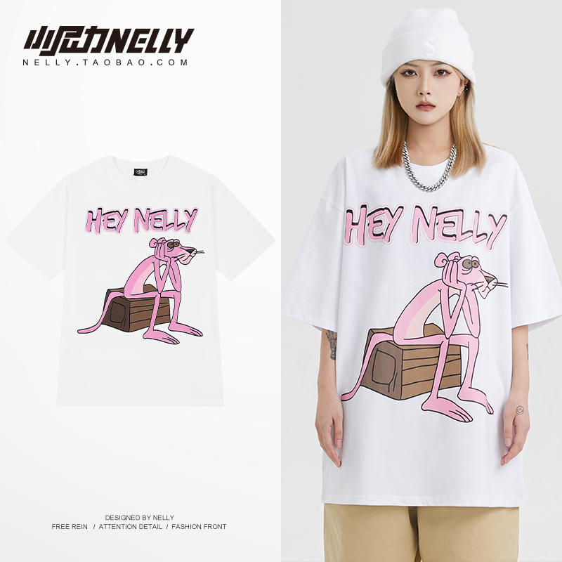 เสื้อยืดคอกลม ผู้ชาย เสื้อยืดผู้ชายเกาหลี เสื้อยืดเกาหลี แบรนด์ NELLY