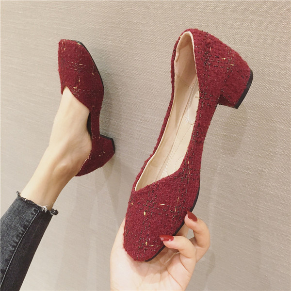 รองเท้าคัทชู ส้นแบน พื้นนิ่มใส่สบาย ลายสวย มีไซส์ 35-41