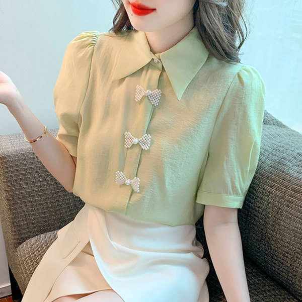เสื้อชีฟองเกาหลี เสื้อชีฟองสวยๆ
