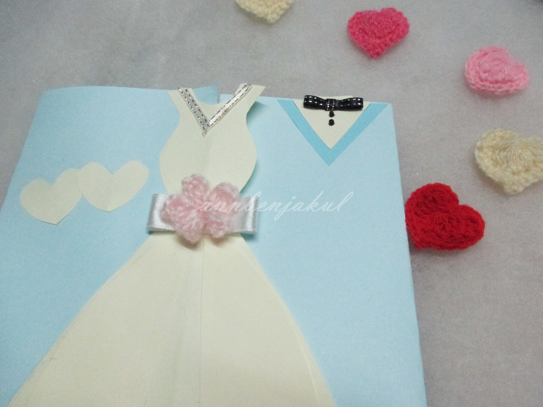 การ์ดแต่งงานโครเชต์