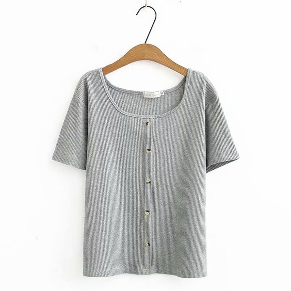 เสื้อคนอ้วนตัวใหญ่แขนสั้น มีไซส์อกตั้งแต่ 38-48นิ้ว by Duo Miao Miao