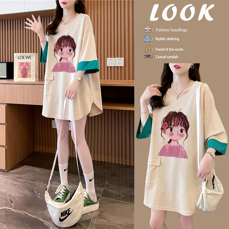 เสื้อยืดคนอ้วนแบบโอเวอร์ไซส์แบบ ulzzang fashion สนใจทักแชท