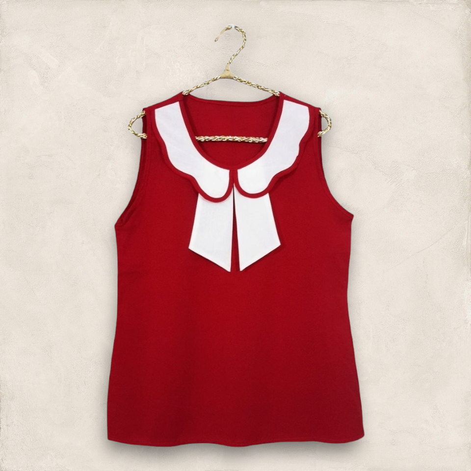 Blouse1760 เสื้อแฟชั่นสีพื้นคอบัวแต่งโบว์ ผ้าชีฟองเนื้อหนาเรียบสวย งานน่ารักใส่เที่ยว/ใส่ทำงานได้ แมทช์กับกางเกงหรือกระโปรงได้หลายแบบ