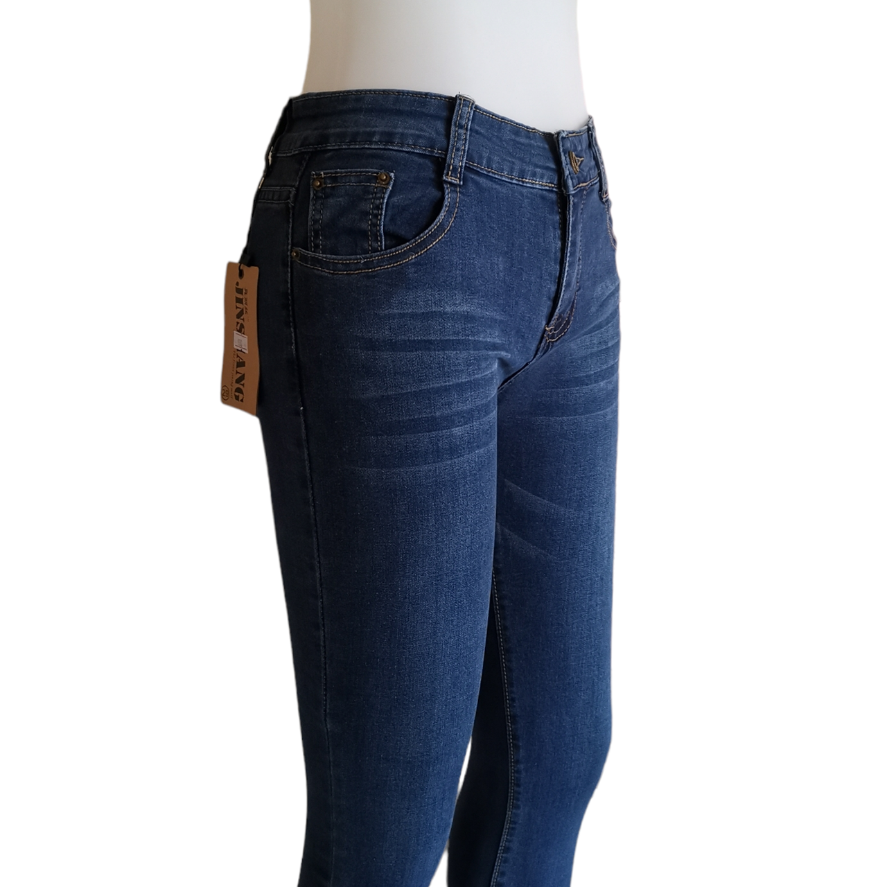 👖 Jeans156 กางเกงยีนส์ขายาวทรงเดฟสีบลูยีนส์ ผ้ายีนส์แท้ยืดนิ่ม ใส่สบายเรียบหรู เสริมลุคดูแพงแบบมินิมอลในทุกวัน